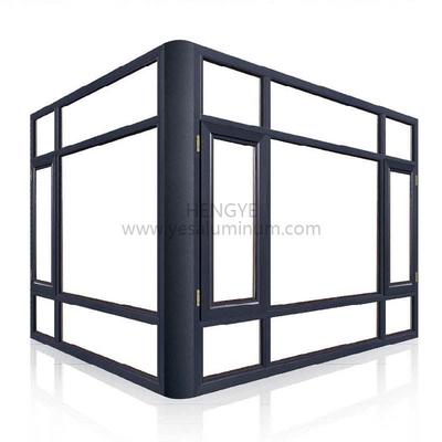 Aluminum Casement Window Aluminum Window Frame Channel HY-M70